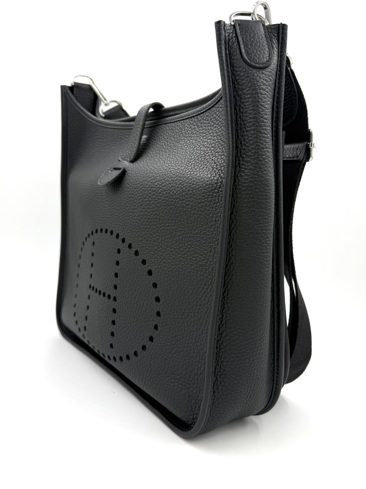 HERMÈS Evelyne 33 Clemenceleder schwarz