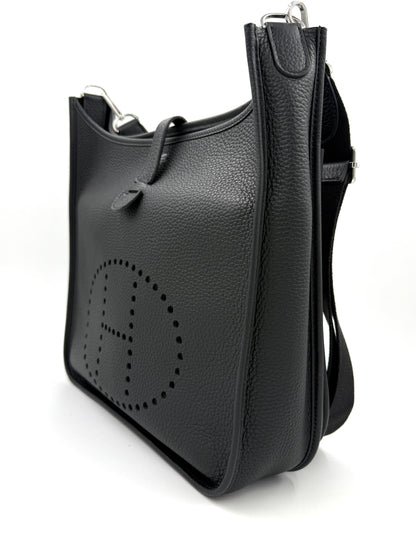 HERMÈS Evelyne 33 Clemenceleder schwarz