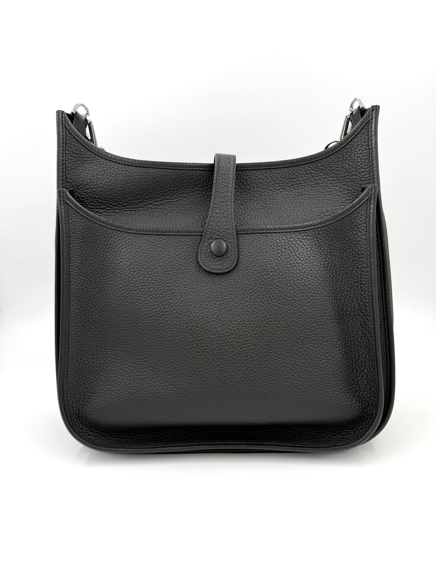 HERMÈS Evelyne 33 Clemenceleder schwarz