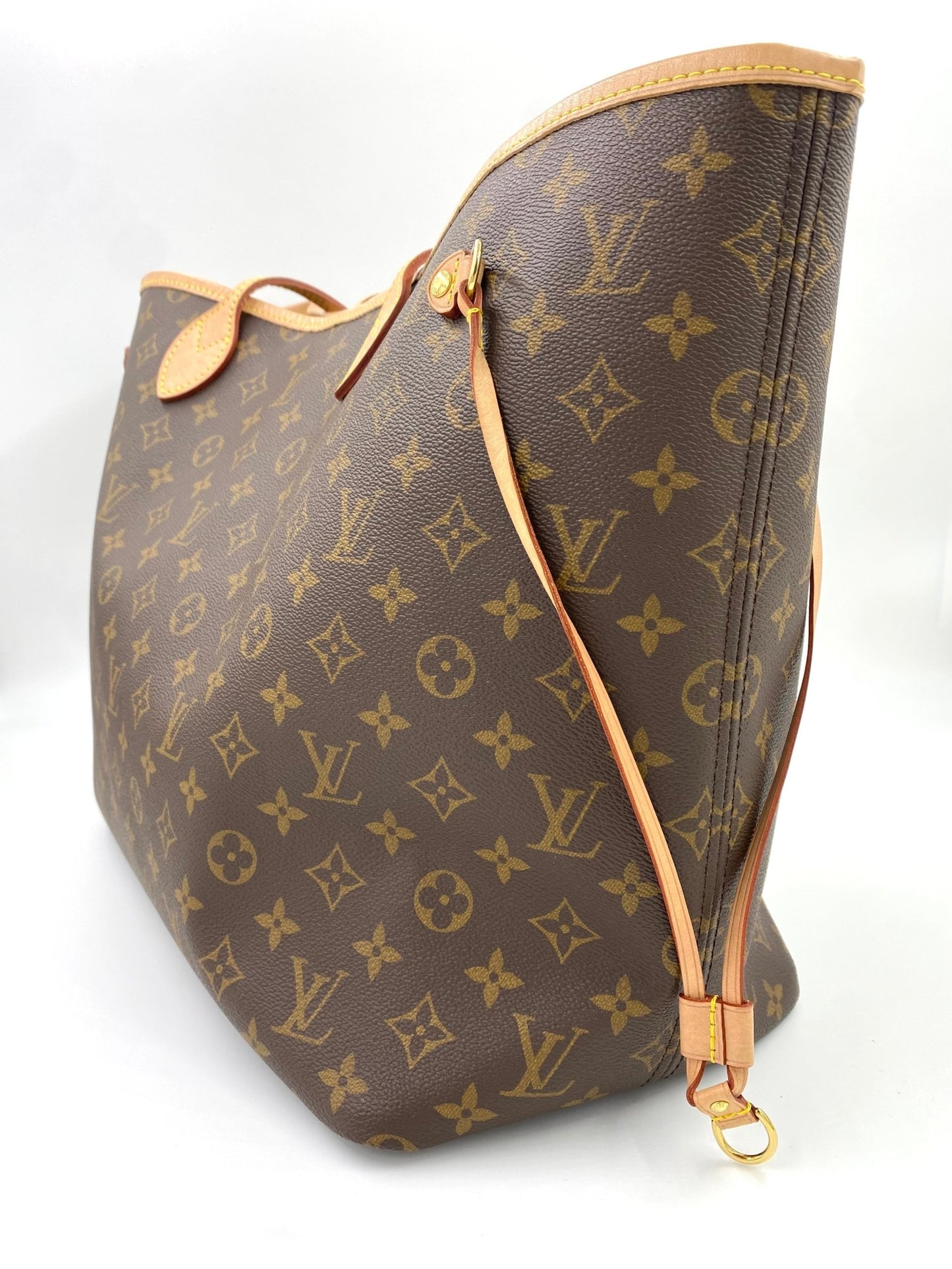 LOUIS VUITTON Neverfull GM Monogram Canvas mit Pochette - Clutch & Macarons - Chip - Clutch & Macarons - 