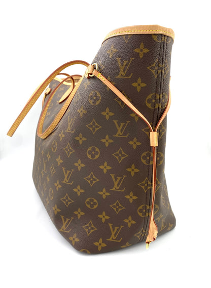 LOUIS VUITTON Neverfull GM Monogram Canvas mit Pochette - Clutch & Macarons - Chip - Clutch & Macarons - 