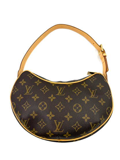LOUIS VUITTON Croissant PM Monogram Canvas