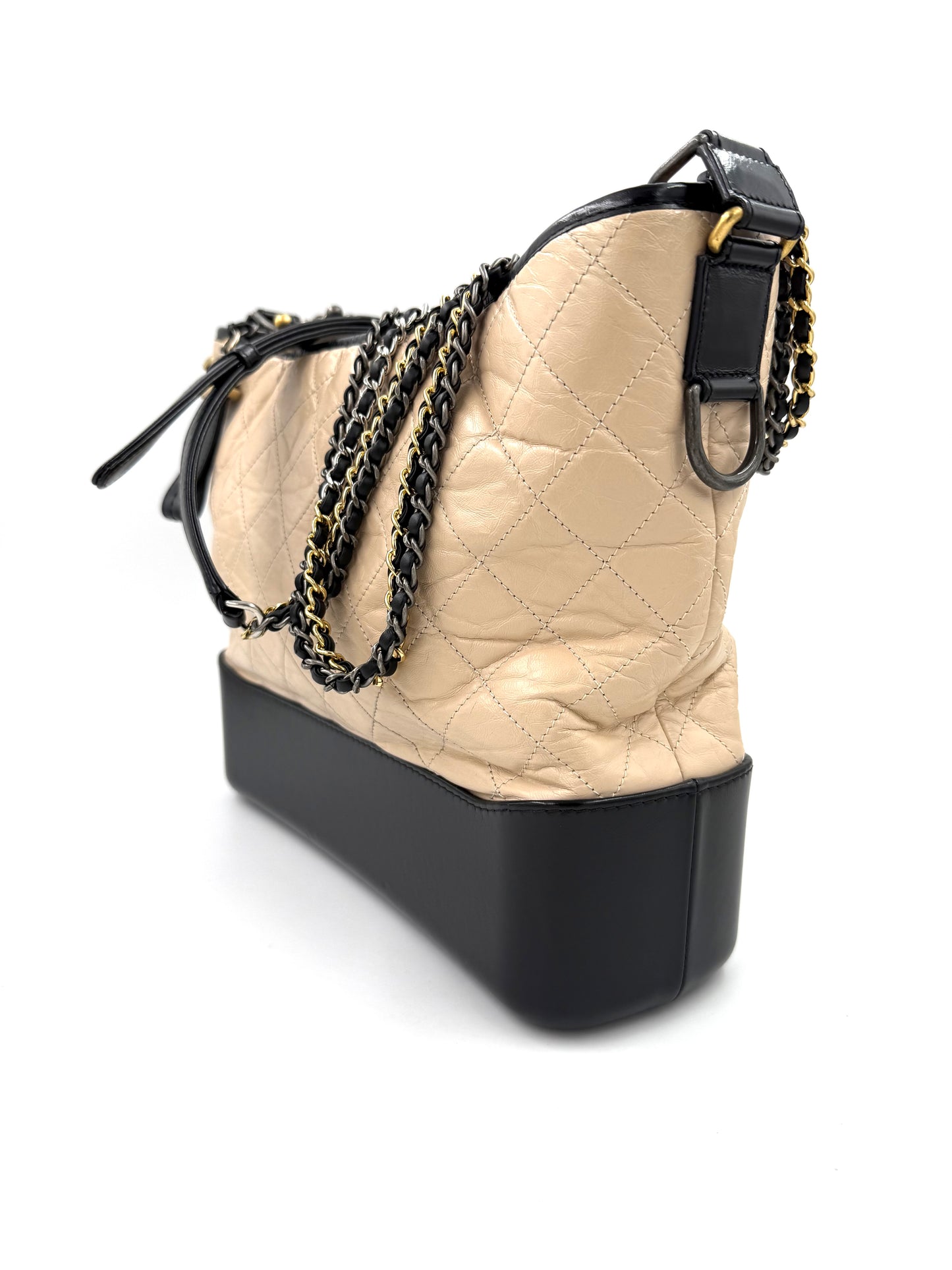 CHANEL Gabrielle medium creme noir