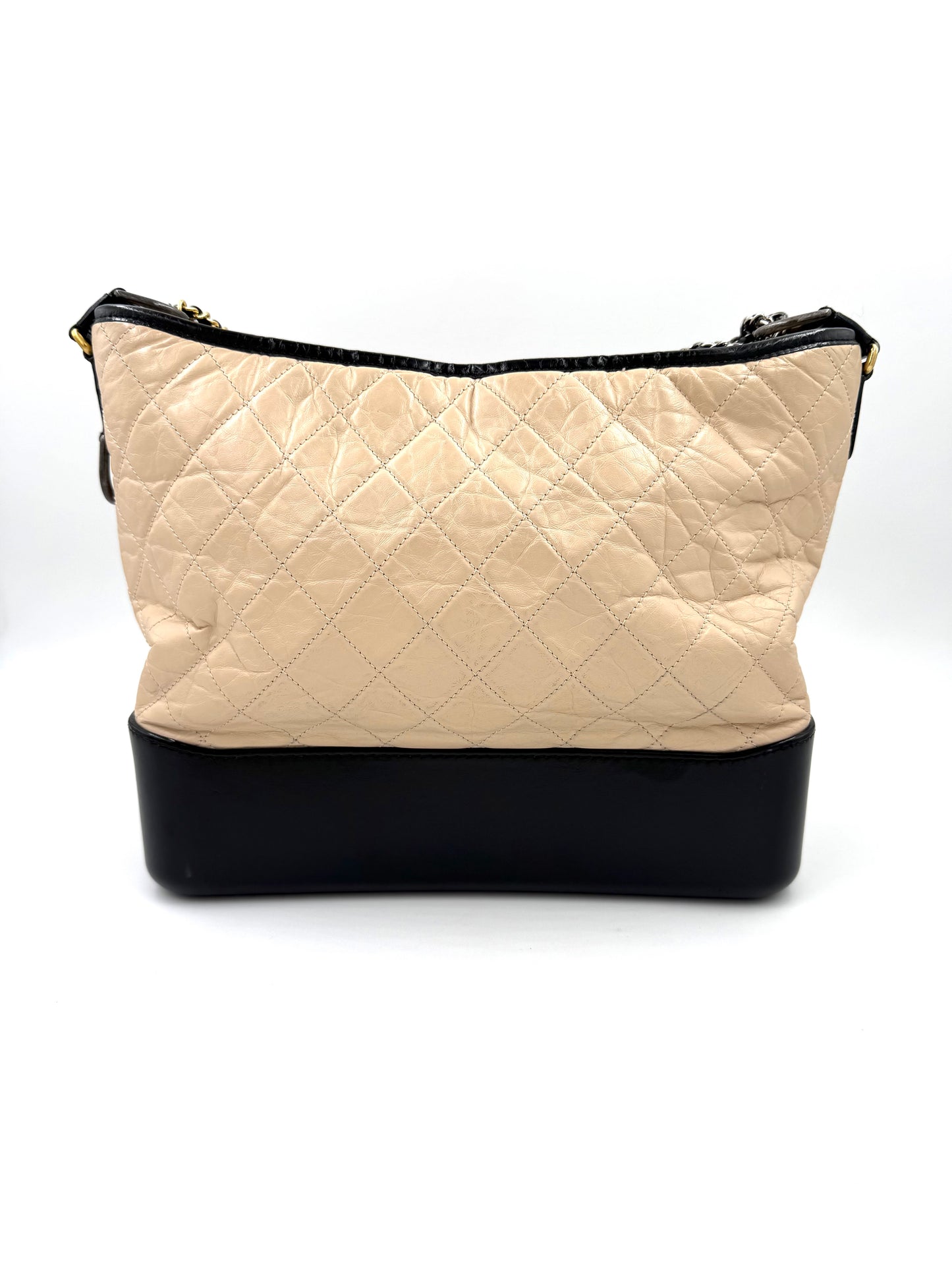 CHANEL Gabrielle medium creme noir