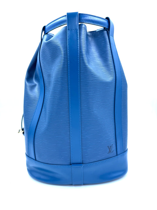 LOUIS VUITTON Randonnée MM Epi blau