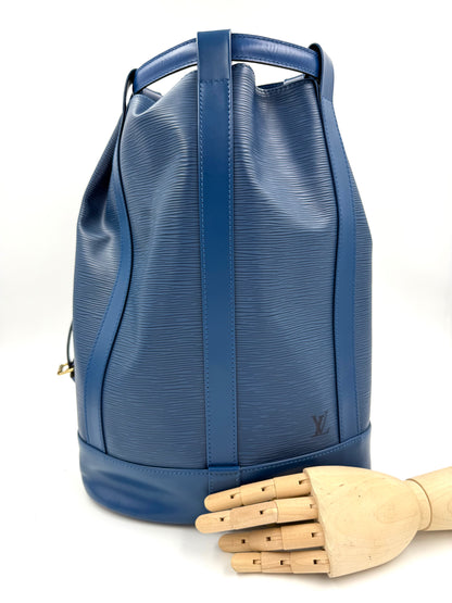 LOUIS VUITTON Randonnée MM Epi blau