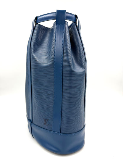 LOUIS VUITTON Randonnée MM Epi blau