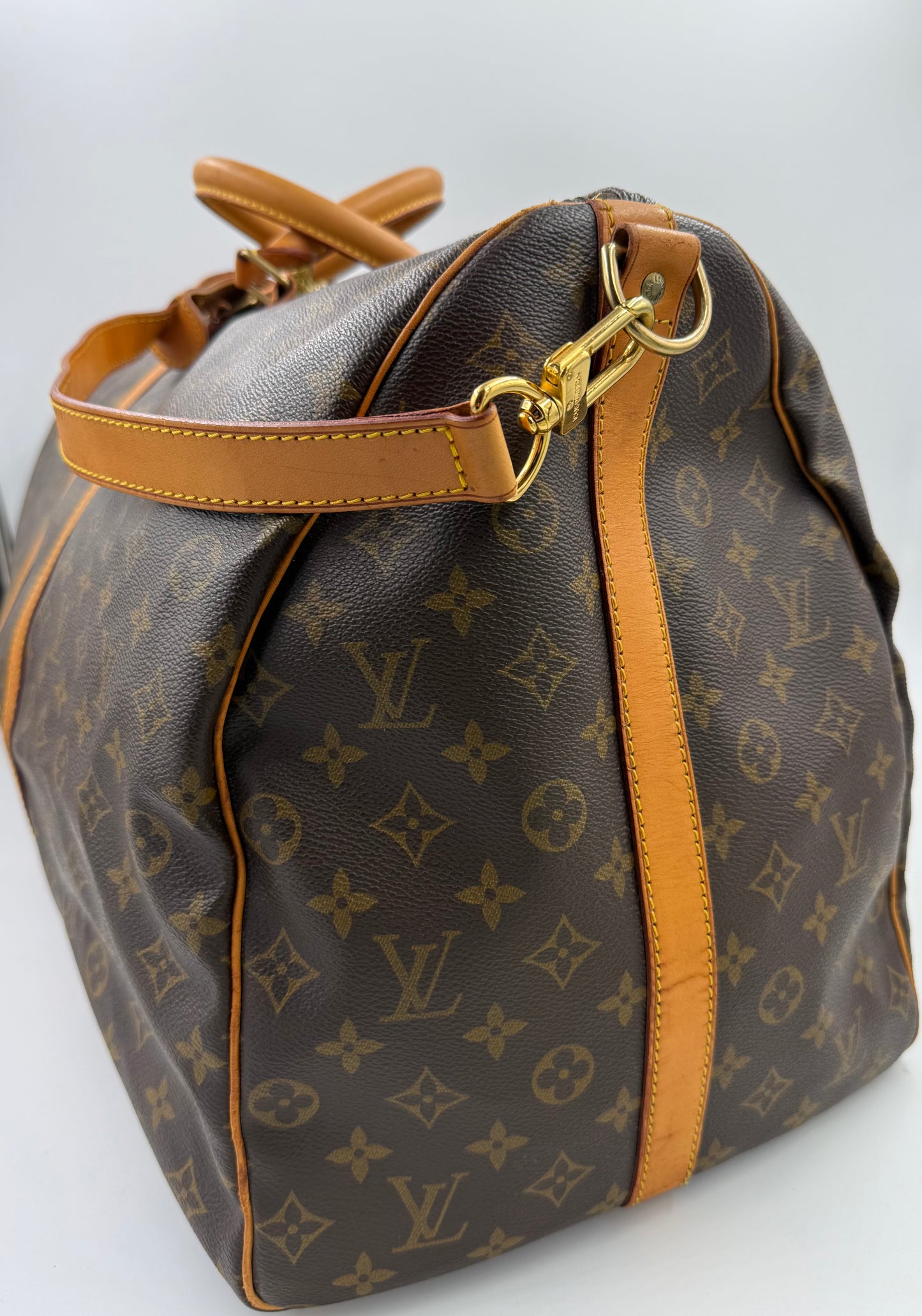 LOUIS VUITTON Keepall 60 Bandouliere Monogram Canvas