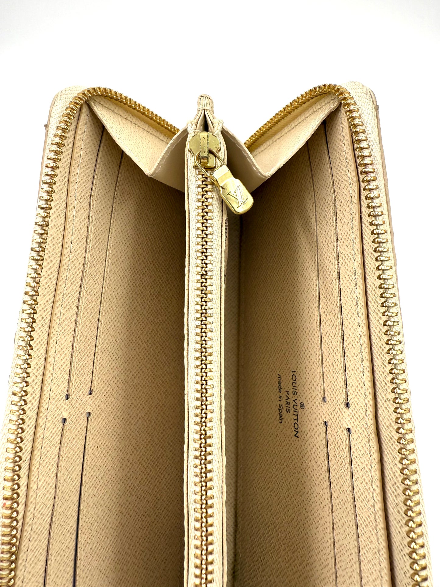 LOUIS VUITTON Clemence Wallet Damier Azur