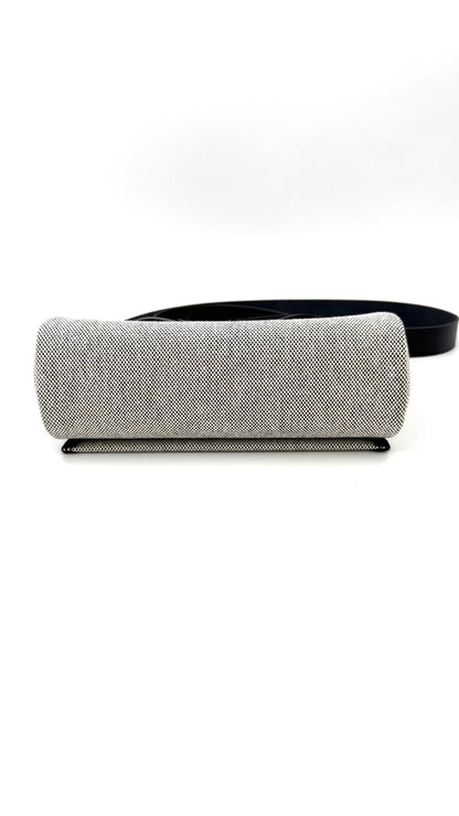 HERMÈS Mini Herbag Beige Noir