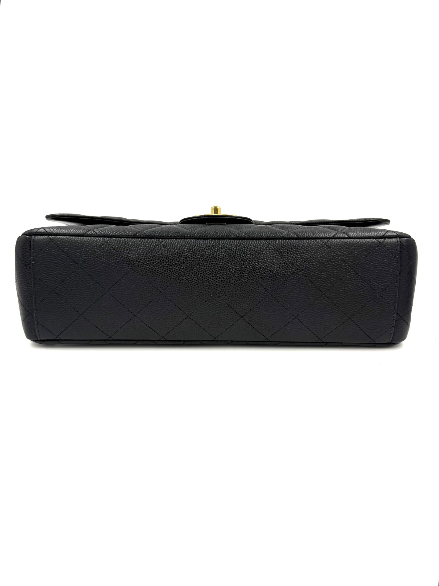Chanel Timeless Maxi Double Flap Caviar schwarz GHW