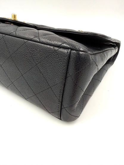 Chanel Timeless Maxi Double Flap Caviar schwarz GHW