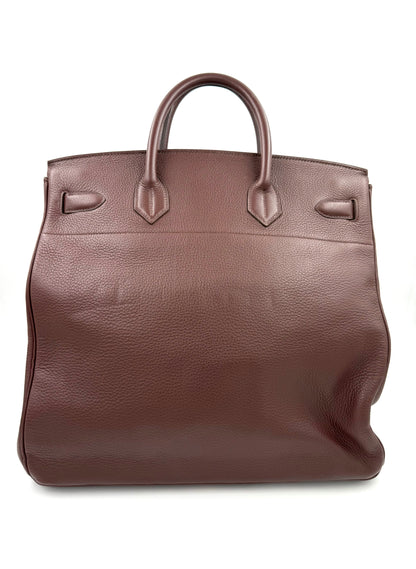 HERMÈS Sac haute a courroies 40 Togo GHW