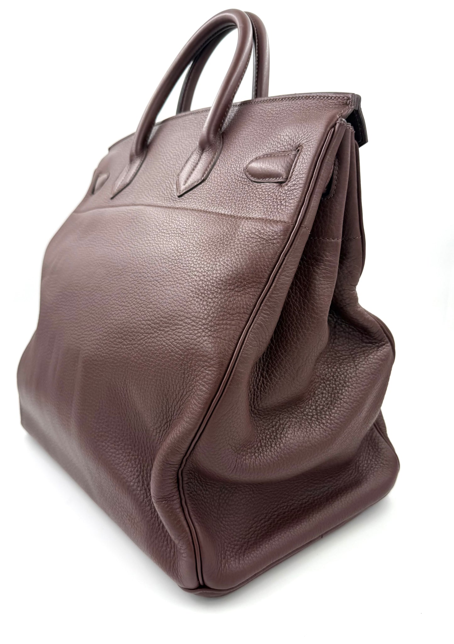 HERMÈS Sac haute a courroies 40 Togo GHW