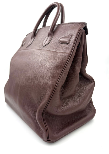 HERMÈS Sac haute a courroies 40 Togo GHW