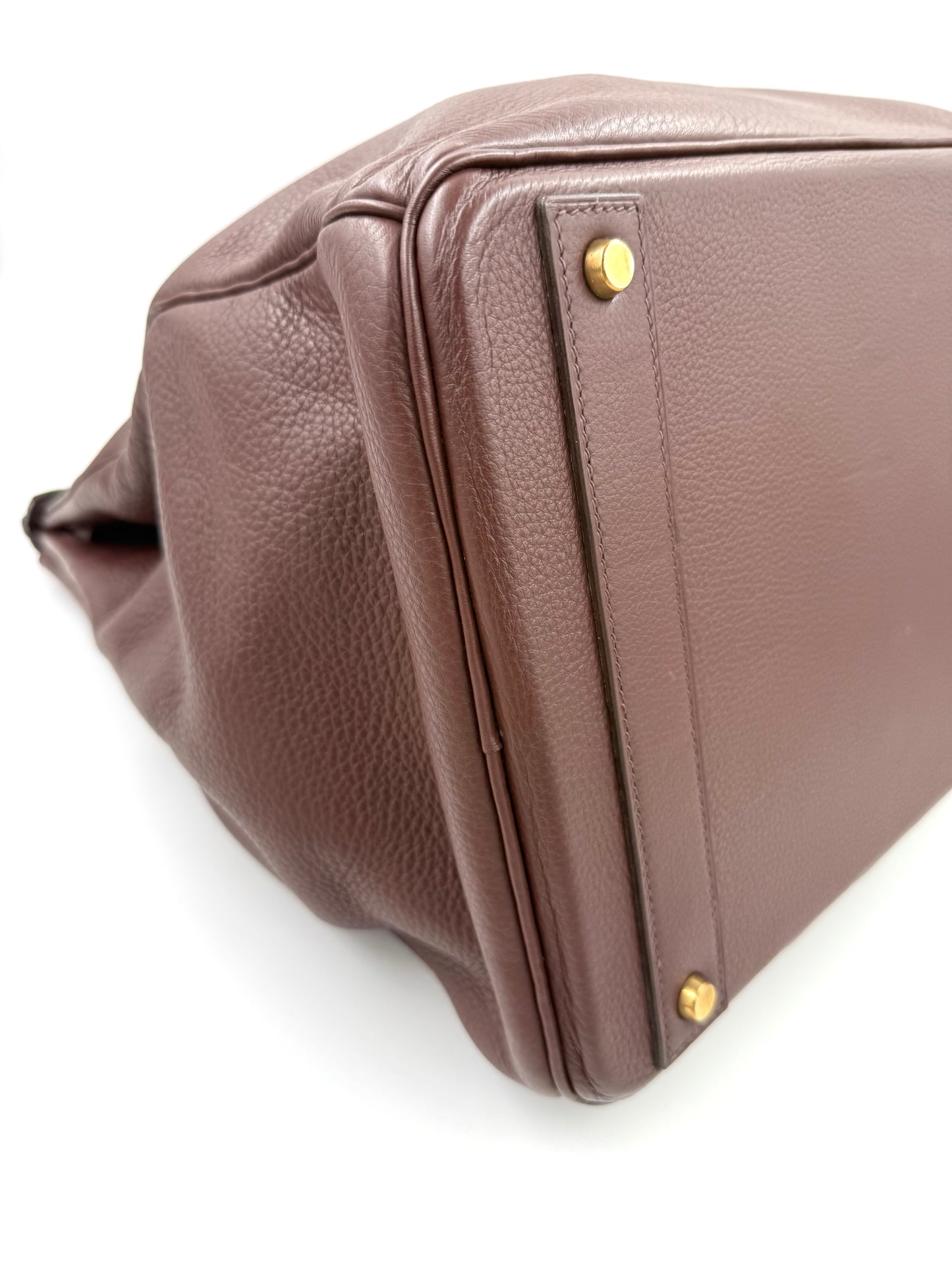 HERMÈS Sac haute a courroies 40 Togo GHW