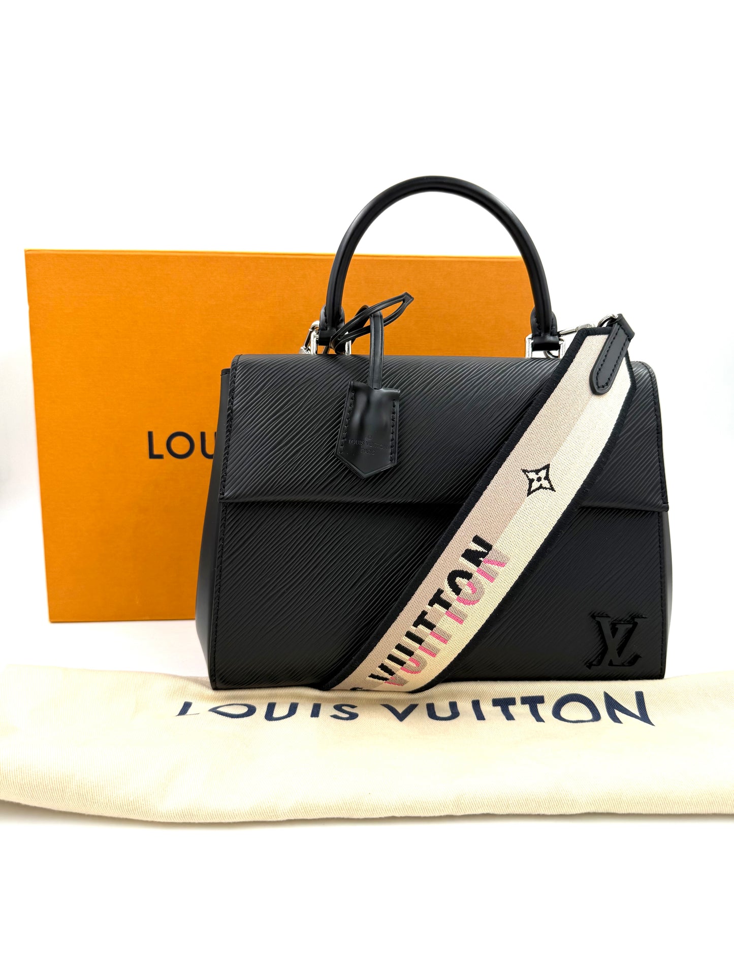 LOUIS VUITTON Cluny BB Epi noir