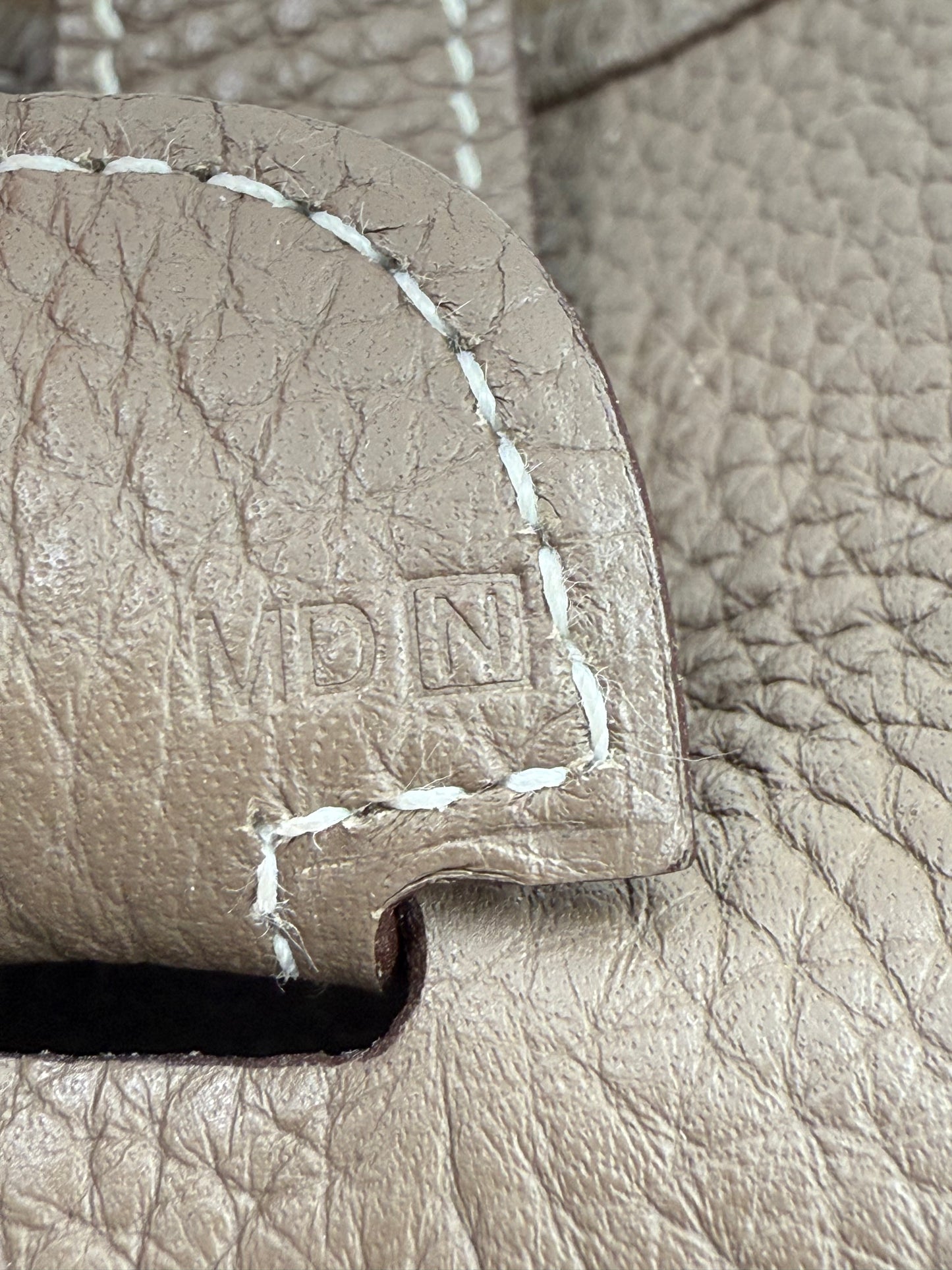HERMÈS Eveylne 33 Etoupe Clemenceleder