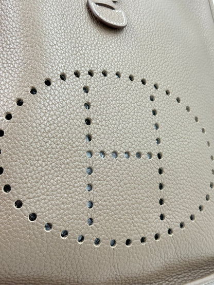 HERMÈS Eveylne 33 Etoupe Clemenceleder