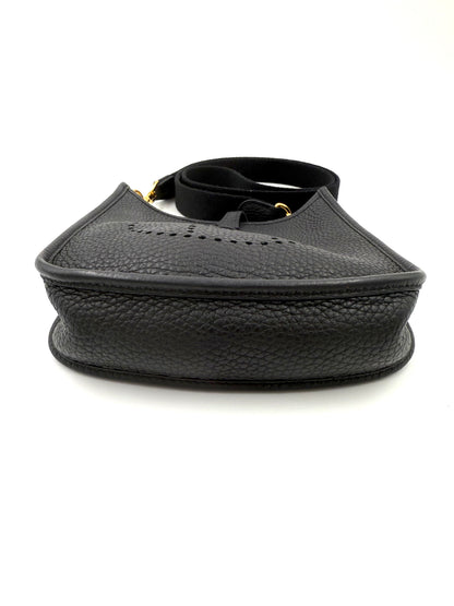 HERMÈS Evelyne 16 Clemenceleder schwarz