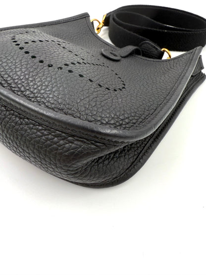 HERMÈS Evelyne 16 Clemenceleder schwarz