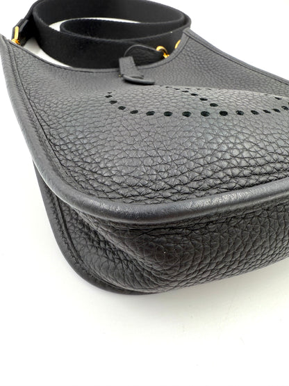 HERMÈS Evelyne 16 Clemenceleder schwarz