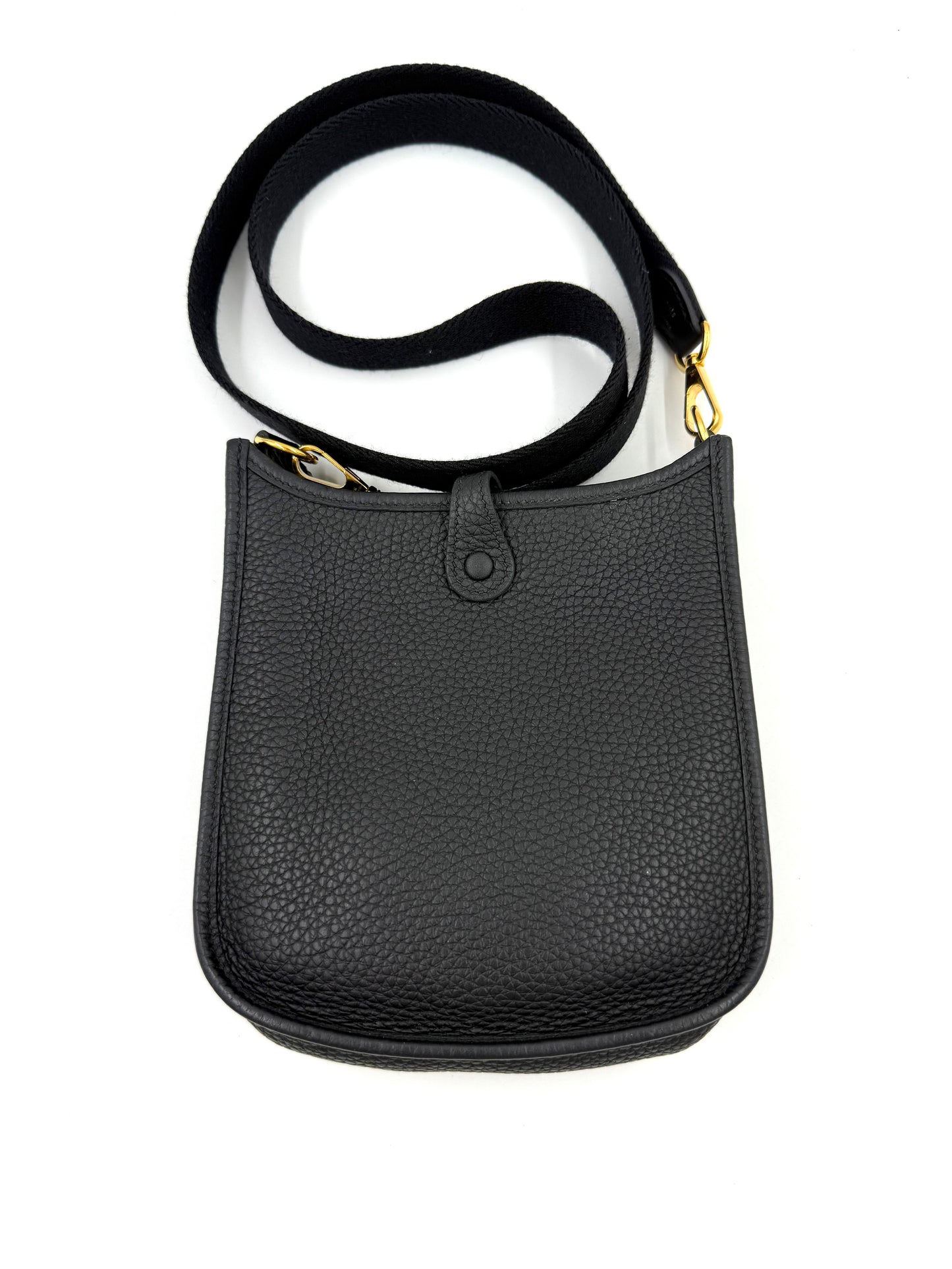 HERMÈS Evelyne 16 Clemenceleder schwarz