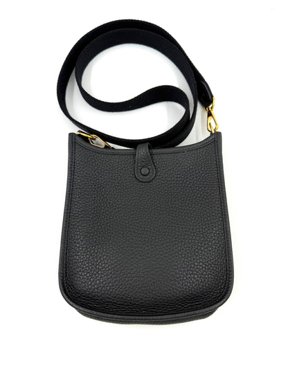 HERMÈS Evelyne 16 Clemenceleder schwarz