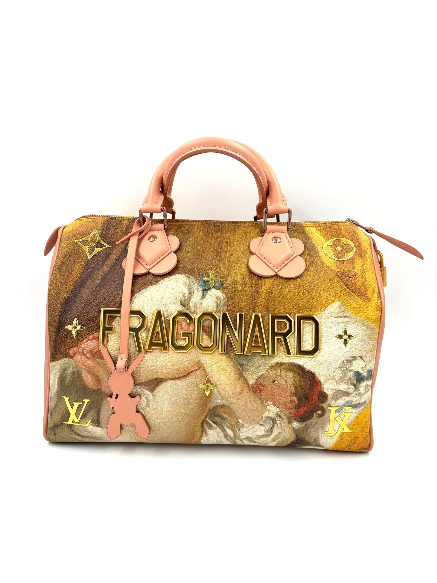 LOUIS VUITTON Speedy Fragonard Jeff Koons - Clutch & Macarons - Chip - Clutch & Macarons - 