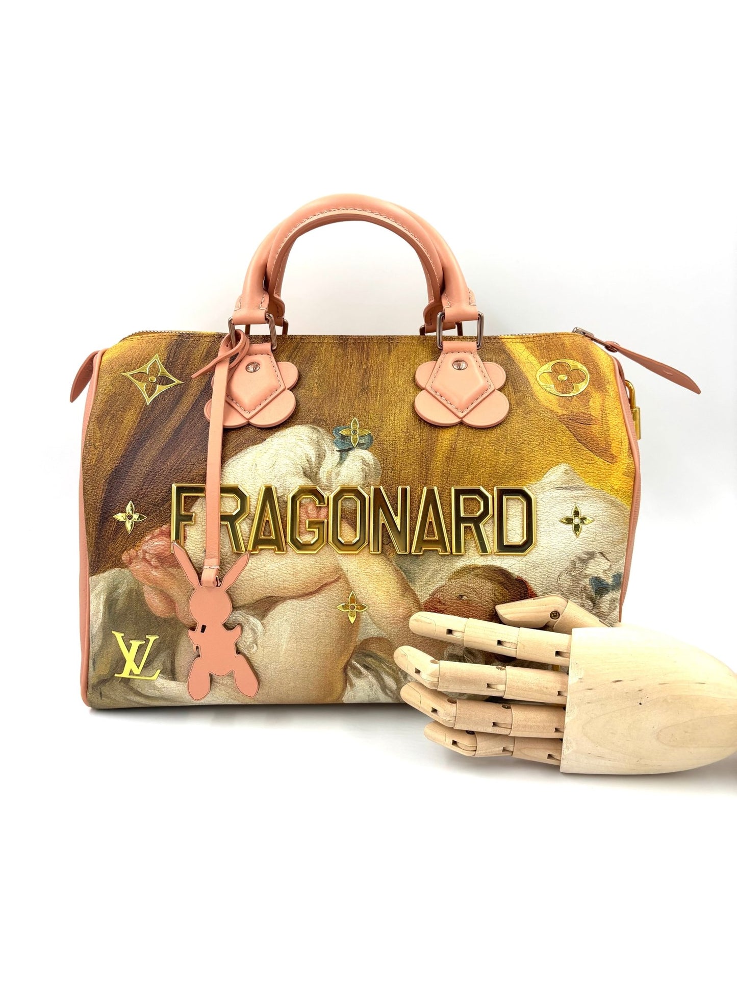 LOUIS VUITTON Speedy Fragonard Jeff Koons - Clutch & Macarons - Chip - Clutch & Macarons - 