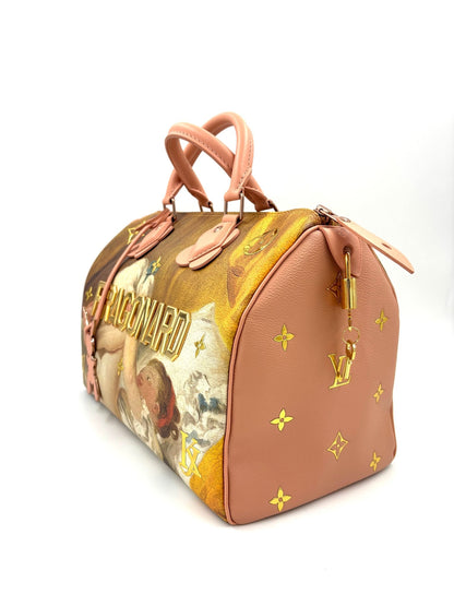 LOUIS VUITTON Speedy Fragonard Jeff Koons - Clutch & Macarons - Chip - Clutch & Macarons - 