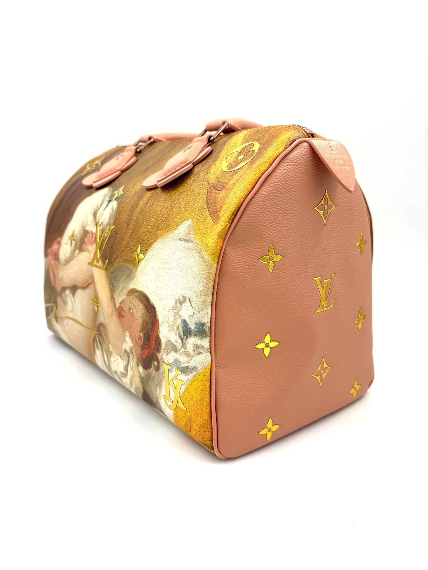 LOUIS VUITTON Speedy Fragonard Jeff Koons - Clutch & Macarons - Chip - Clutch & Macarons - 