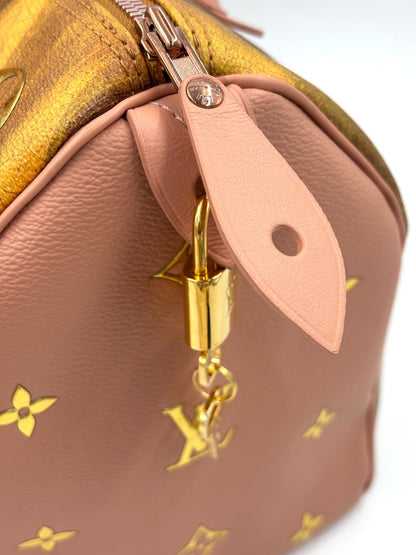 LOUIS VUITTON Speedy Fragonard Jeff Koons - Clutch & Macarons - Chip - Clutch & Macarons - 