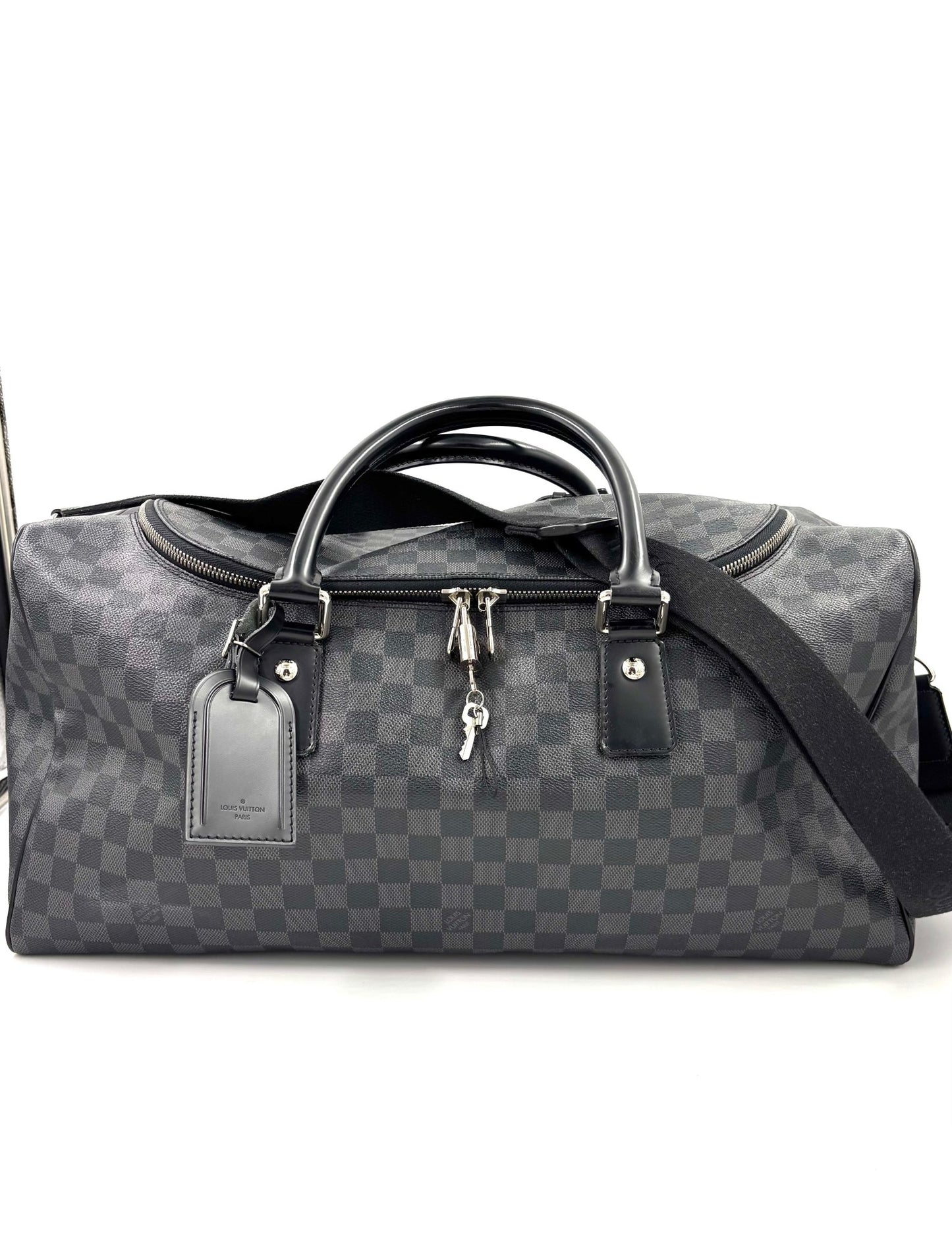 LOUIS VUITTON Roadster Damier Graphite - Clutch & Macarons - BA0191 - Clutch & Macarons - 