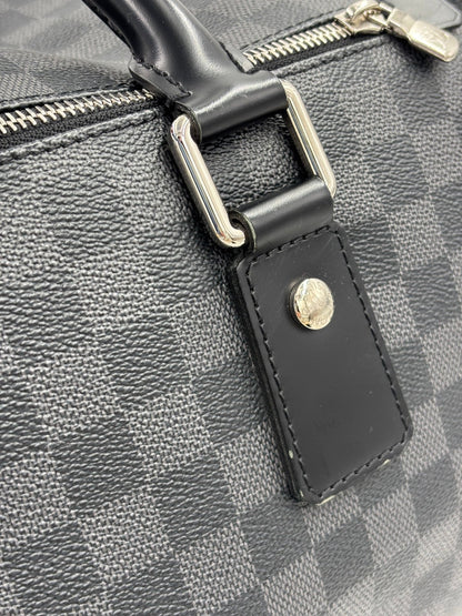 LOUIS VUITTON Roadster Damier Graphite - Clutch & Macarons - BA0191 - Clutch & Macarons - 