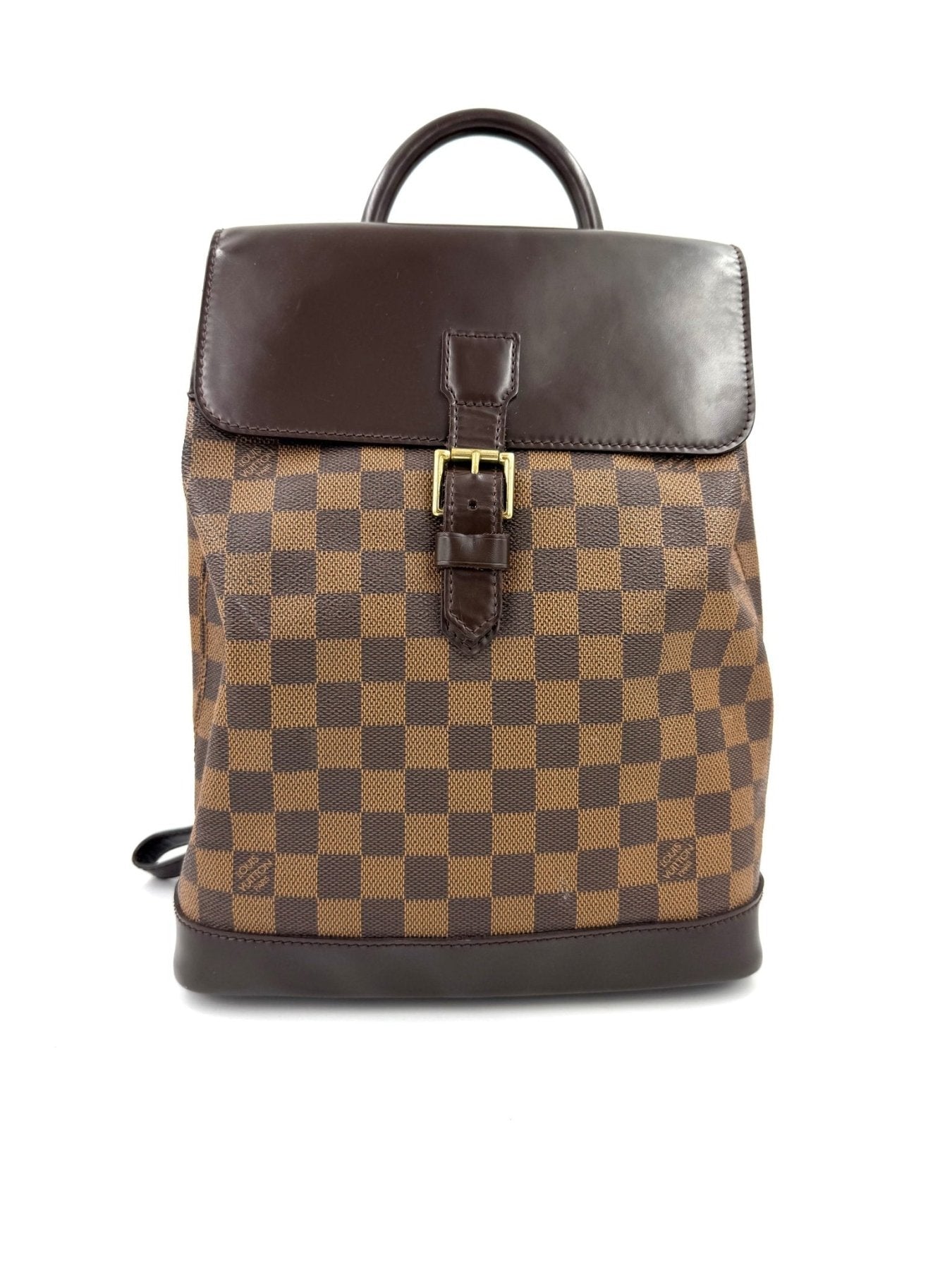 LOUIS VUITTON Soho Rucksack Damier Ebene - Clutch & Macarons - TH0010 - Clutch & Macarons - 