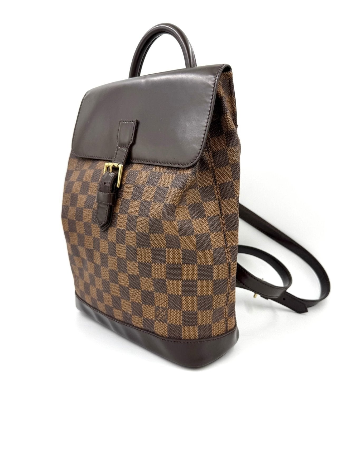 LOUIS VUITTON Soho Rucksack Damier Ebene - Clutch & Macarons - TH0010 - Clutch & Macarons - 