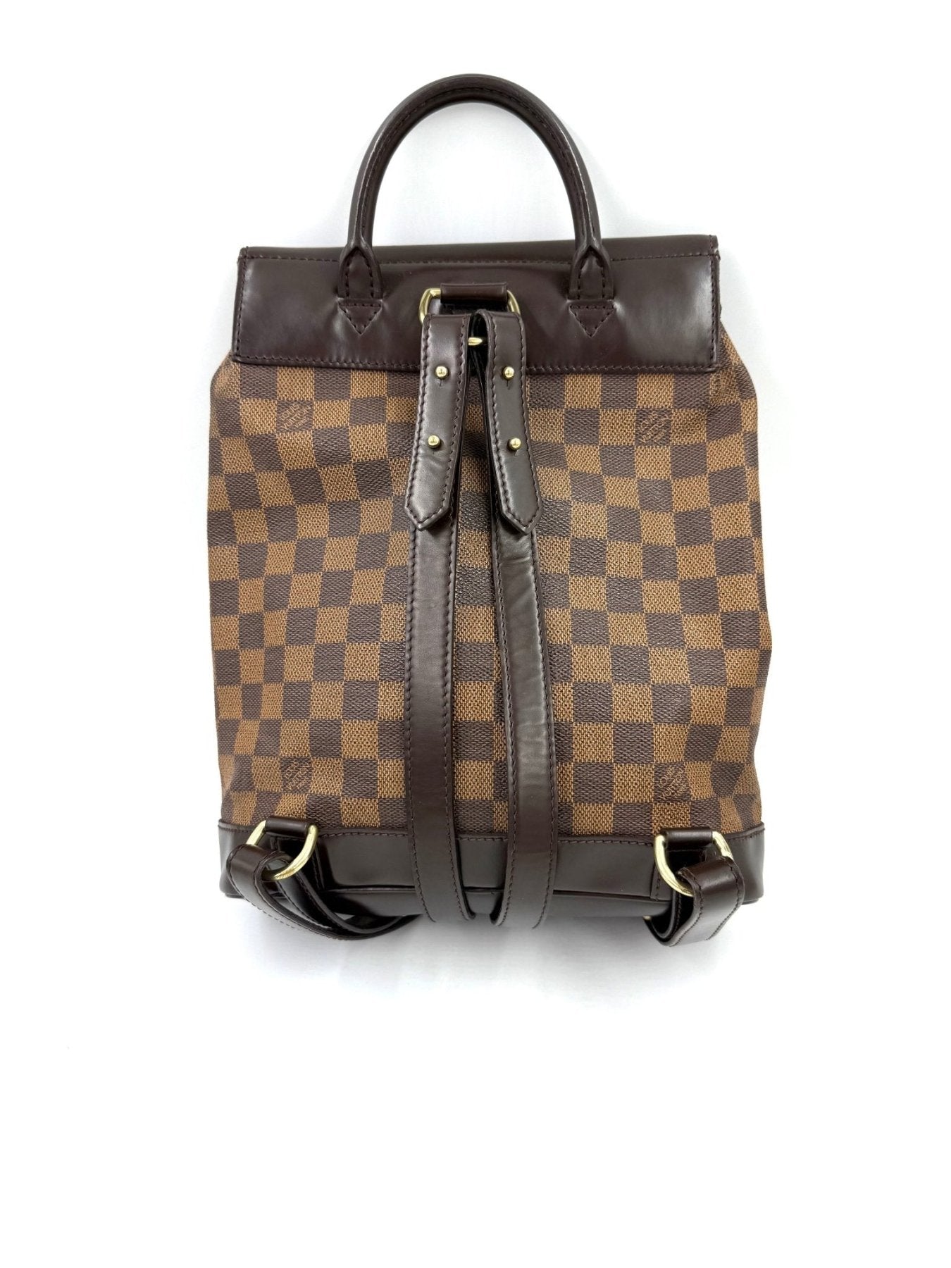 LOUIS VUITTON Soho Rucksack Damier Ebene - Clutch & Macarons - TH0010 - Clutch & Macarons - 