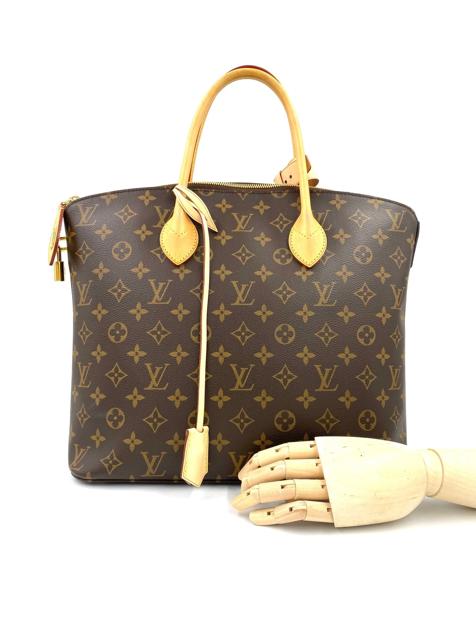 LOUIS VUITTON Lockit Vertical Monogram Canvas - Clutch & Macarons - FL2183 - Clutch & Macarons - 