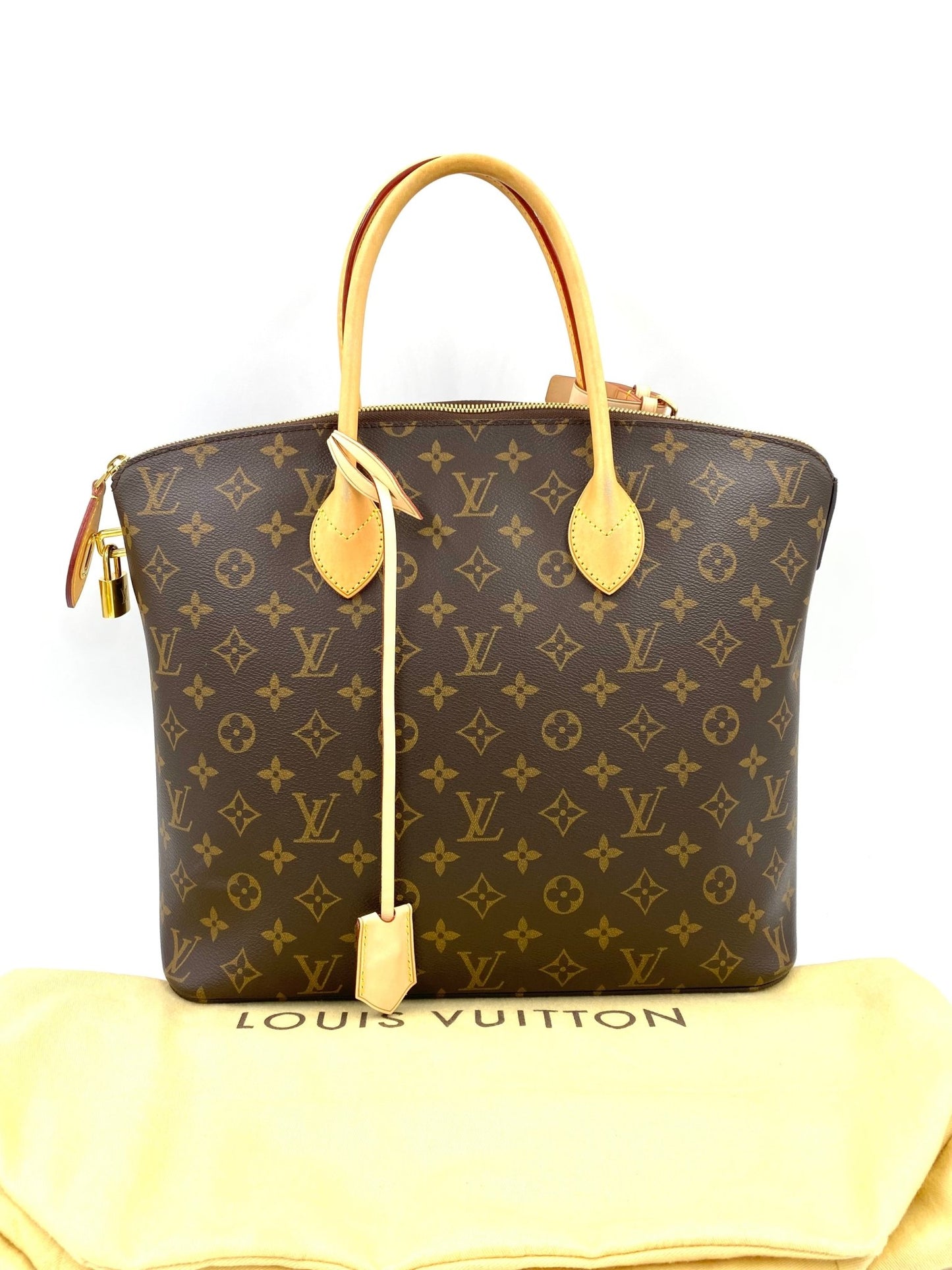 LOUIS VUITTON Lockit Vertical Monogram Canvas - Clutch & Macarons - FL2183 - Clutch & Macarons - 