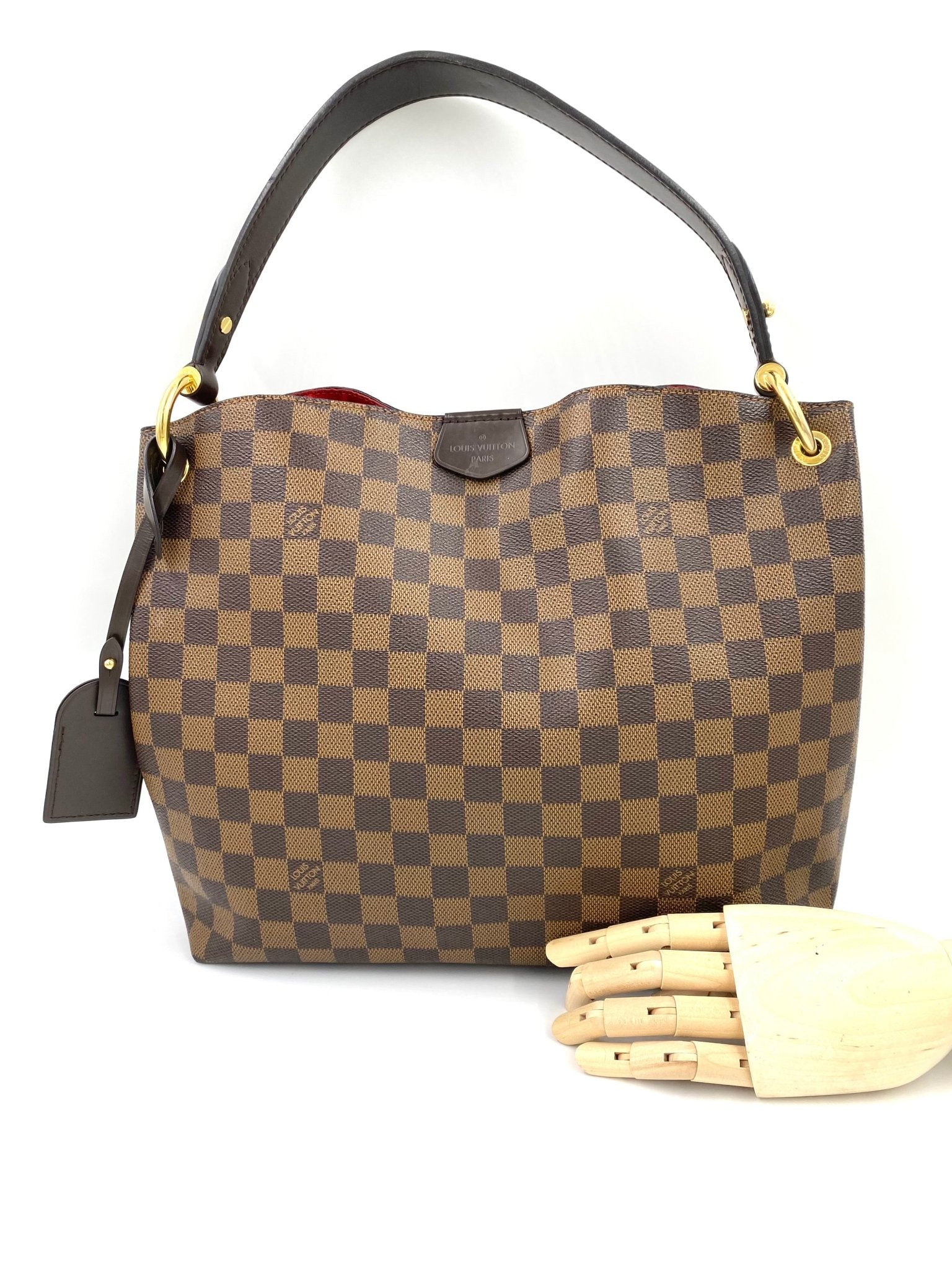 LOUIS VUITTON Graceful PM Damier Ebene