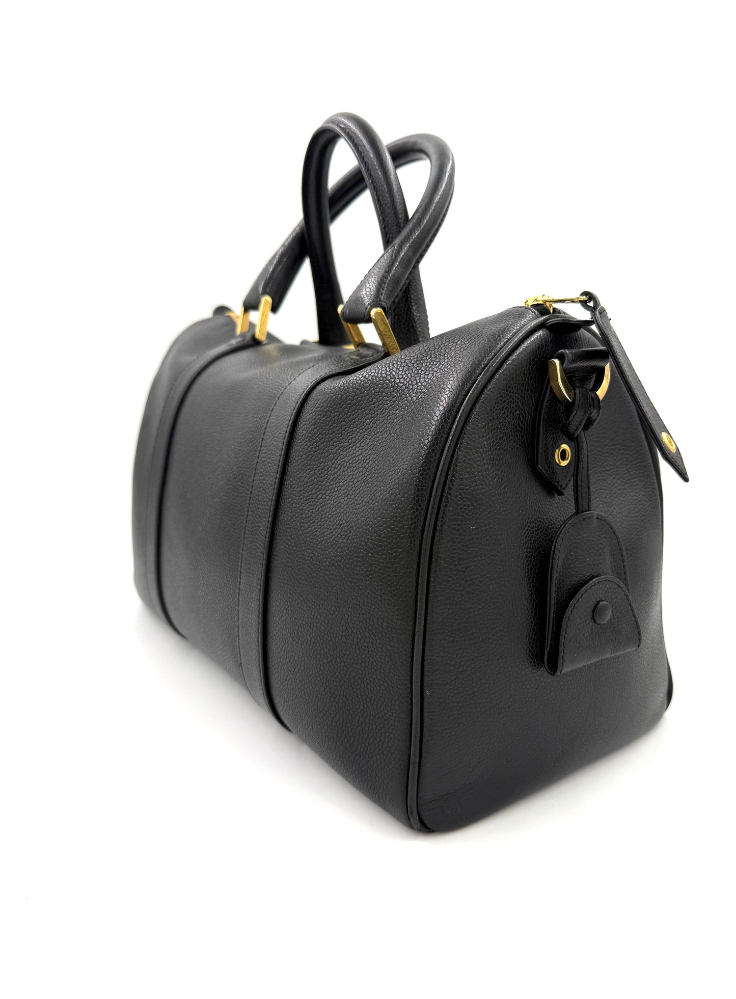 CHANEL CC Speedy Caviar schwarz GHW