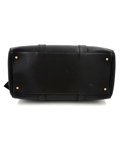 CHANEL CC Speedy Caviar schwarz GHW