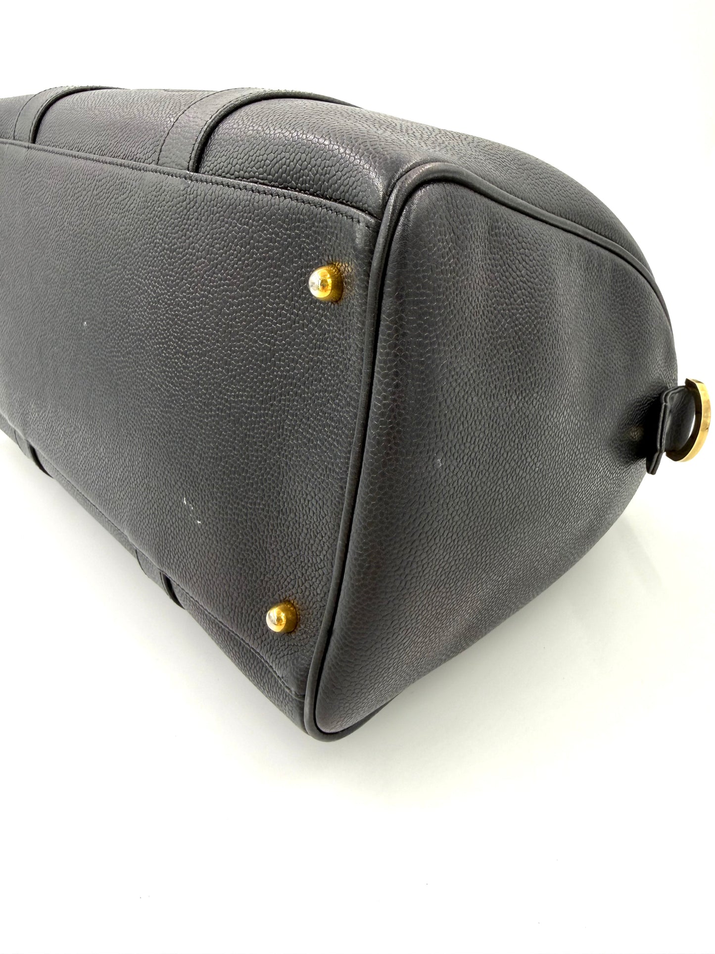 CHANEL CC Speedy Caviar schwarz GHW