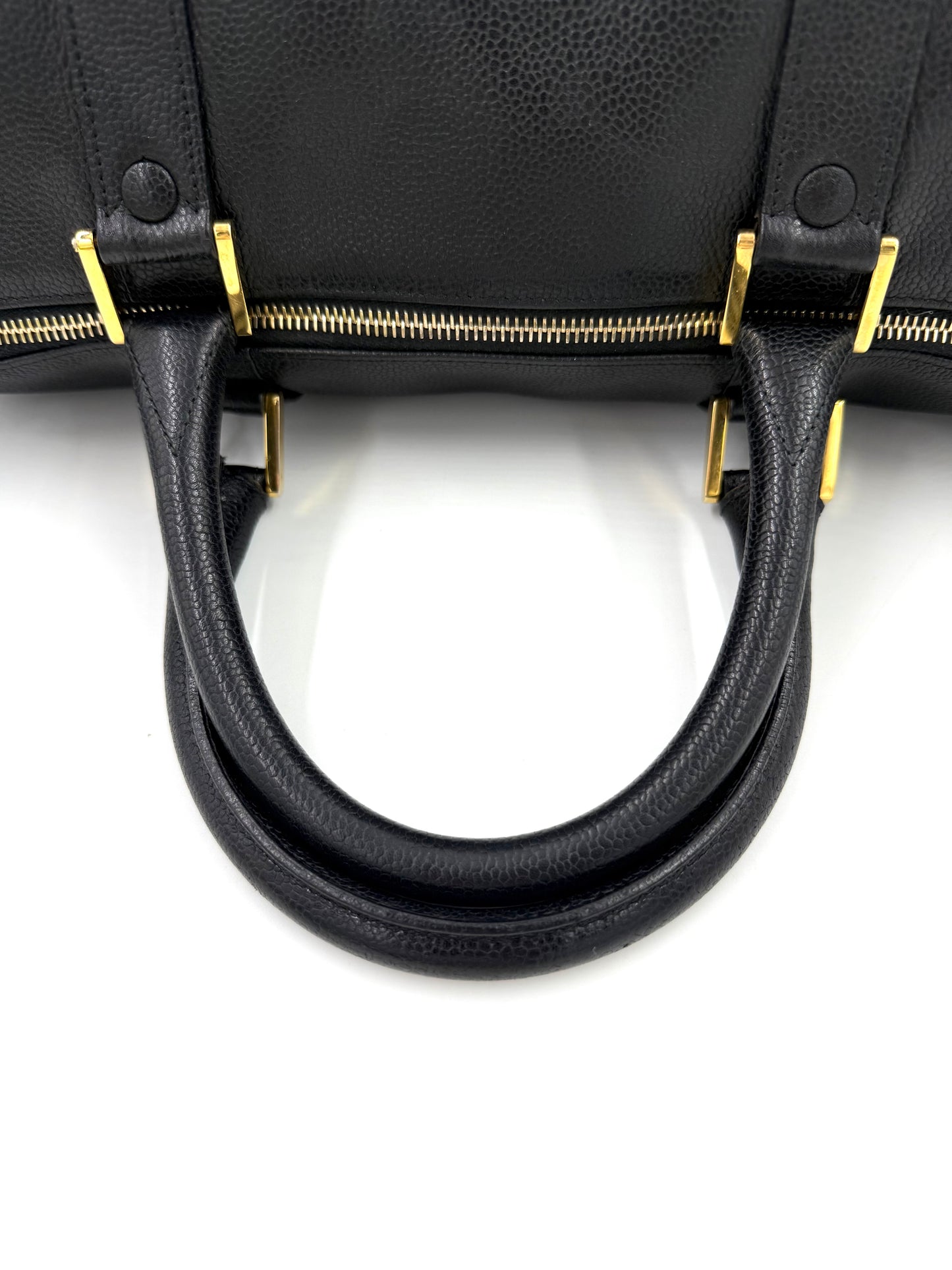 CHANEL CC Speedy Caviar schwarz GHW