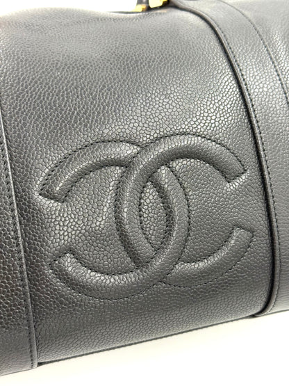 CHANEL CC Speedy Caviar schwarz GHW