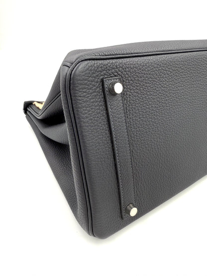 HERMÈS Birkin 35 Togo Caban PHW