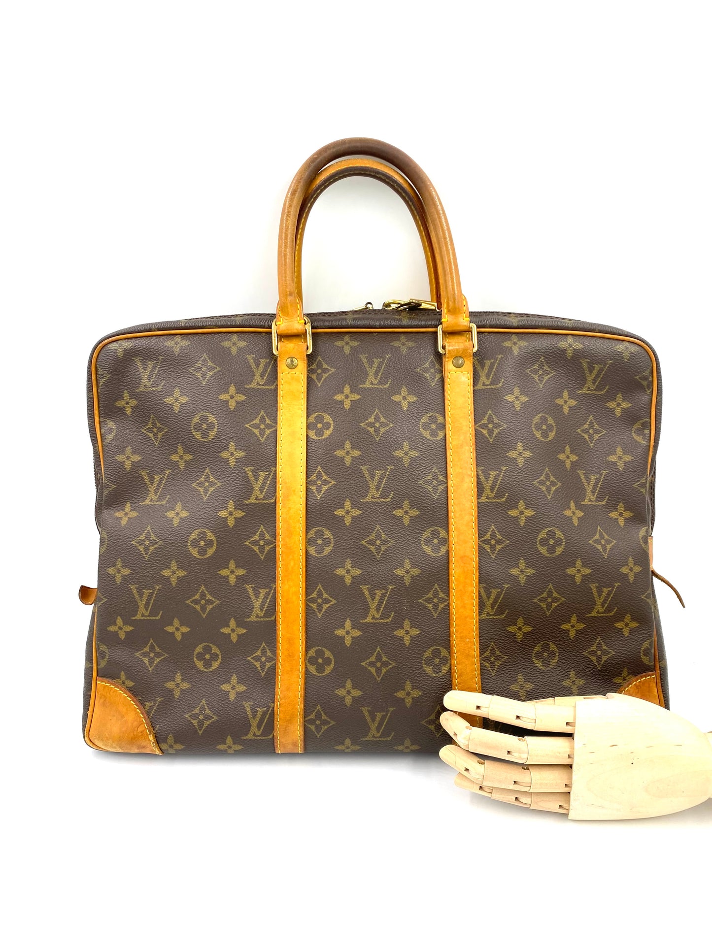 LOUIS VUITTON Porte Documents Monogram Canvas