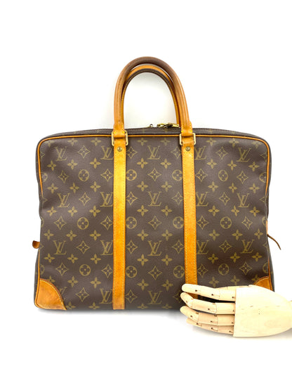 LOUIS VUITTON Porte Documents Monogram Canvas