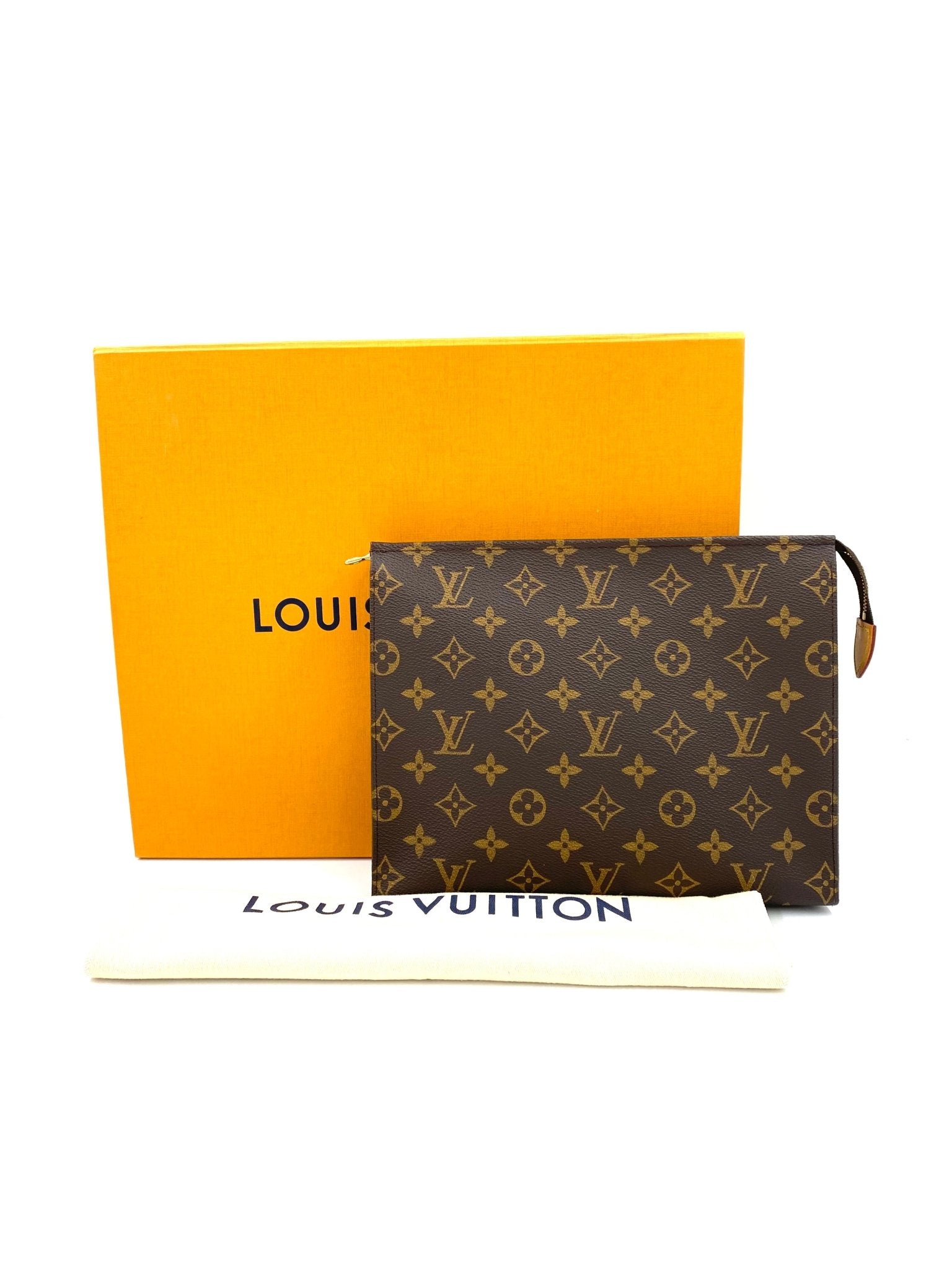 LOUIS VUITTON Poche Toilette 26 Monogram Canvas - Clutch & Macarons - SA0169 - Clutch & Macarons - 